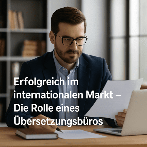 Erfolgreich im internationalen Markt – Die Rolle eines Übersetzungsbüros