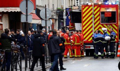 Three dead, three injured after gunman opens fire in central Paris